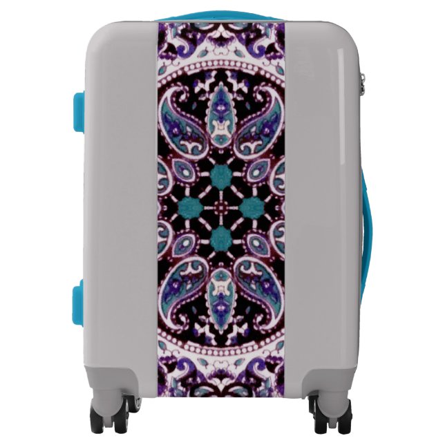 Purple Mandala Luggage (Front)