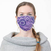 Purple Mandala Mask (Worn)
