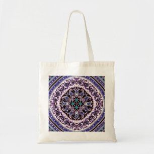 Purple Mandala Tote Bag