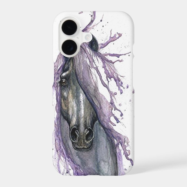 Purple Mane Iphone Case (Back)