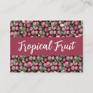 Purple Mangosteen Tropical Fruit
