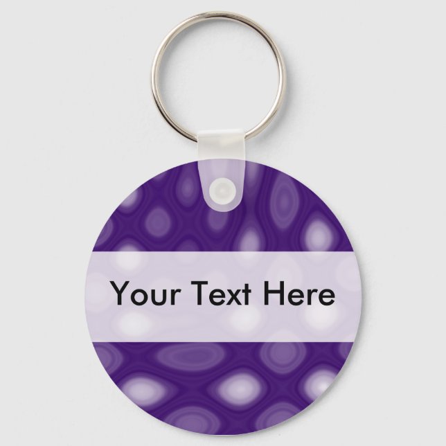 Purple Mania Keychain (Front)