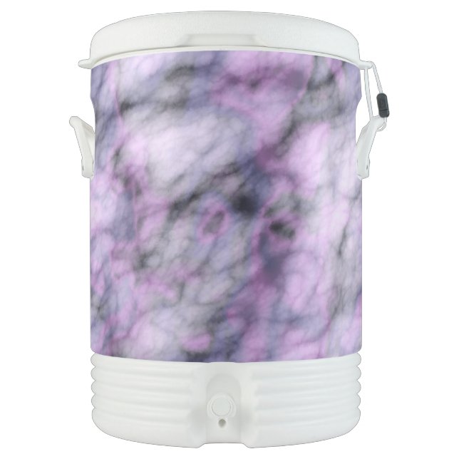 Purple Marble  Beverage Cooler (Front)
