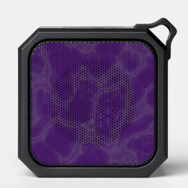 Purple Marble Bluetooth Speaker (Front)