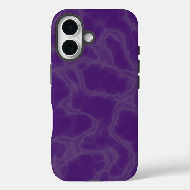 Purple Marble Case-Mate iPhone Case (Back)