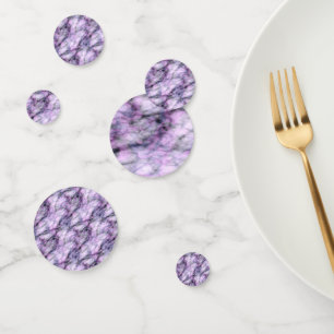 Purple Marble Confetti