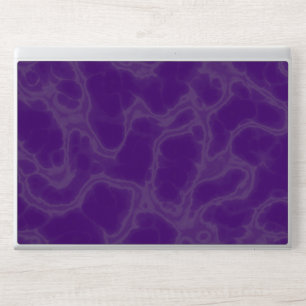Purple Marble HP Laptop Skin