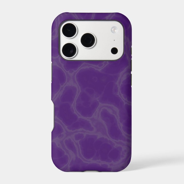 Purple Marble Iphone Case (Back)