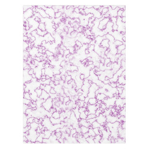 Purple marble pattern tablecloth