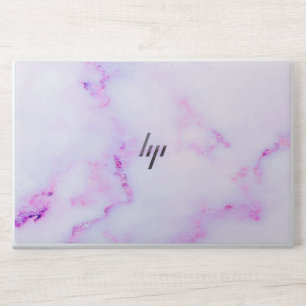 Purple marble texture HP EliteBook 850 Laptop Skin