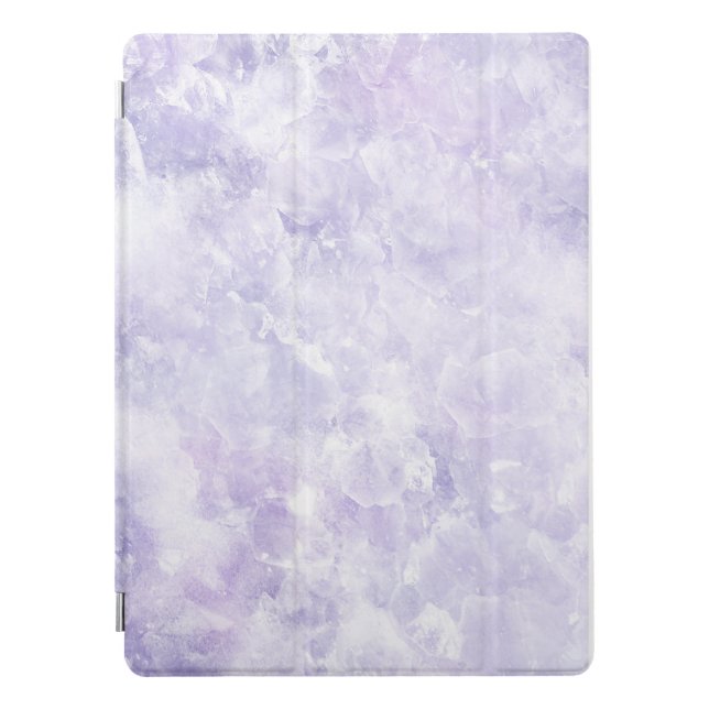 Purple marble texture ipad cover (Front)
