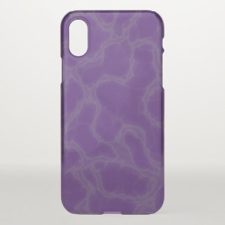 Purple Marble iPhone X Case
