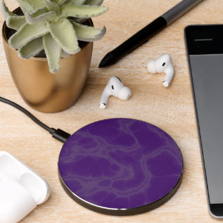 Purple Marble Wireless Charger