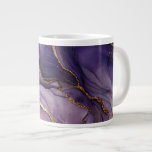 Purple Marbled Jumbo Mug<br><div class="desc">Purple Marbled Jumbo Mug</div>
