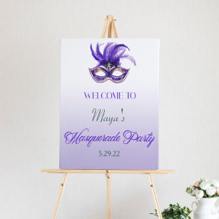 Masquerade Party Welcome Sign,masquerade Birthday Party Welcome  Sign,masquerade Prom Welcome Sign,masquerade Party Welcome Sign,prom,ms1 