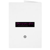 Purple Masquerade Mask Cards (Back)
