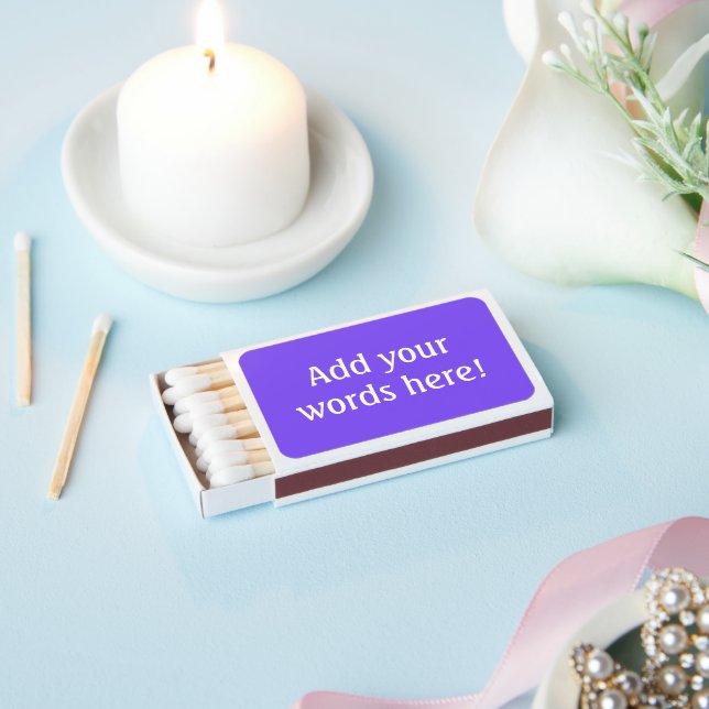 Purple Matchboxes (Insitu)