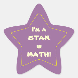 Teacher, Well Done You're A SuperStar Star Sticker