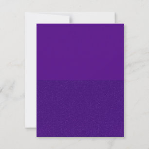 Purple Matte–Glitter Split Flat Cards – Customize