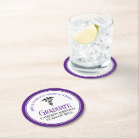 Purple Medical School Graduation Party Custom