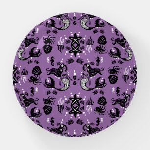 Purple Mermaid Fantasy Paperweight