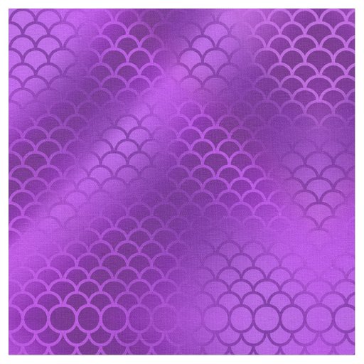 Purple mermaid scales fabric