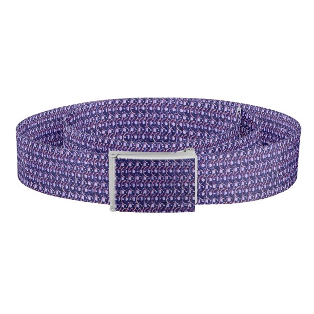 Purple Metal Chain mail Metallic Medieval Style Belt (Coil)