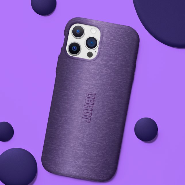 Purple Metallic Background Case-Mate iPhone Case (Creator Uploaded)