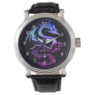 Purple Metallic Dragon Watch