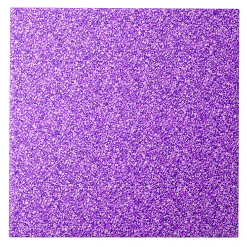 Purple metallic  glitter tile