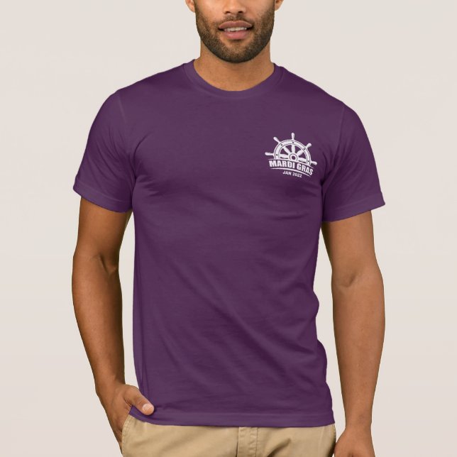 Purple MG Tee Wht Logo Fnt/Full Color Back (Front)