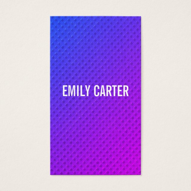 Purple Minimalist Blend (Front)