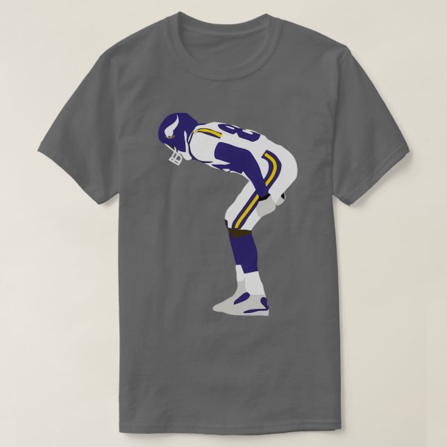 Purple Minnesota Moss Mooning Crowd T-Shirt (Design Front)