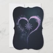 Purple Mist Heart: A Conceptual Floral Design (Front)