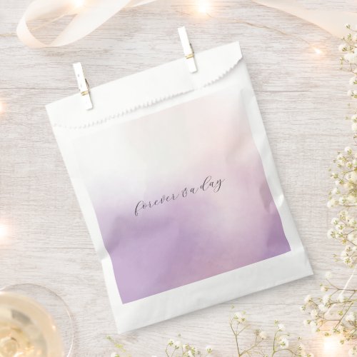 Purple Mist Wedding Favor Bag