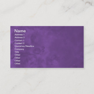Purple Misty Abstract Business Cards 0001