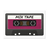 Red Mix Tape - 80s And 90s Retro Inspired Gift Luggage Tag