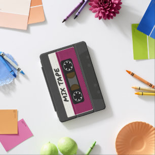 Purple Mix Tape - 80s And 90s Retro Inspired Gift iPad Mini Cover