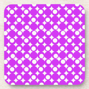 Purple Mod Ball Design @ Emporio Moffa Drink Coaster