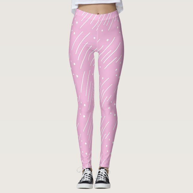 Purple Mod Leggings (Front)