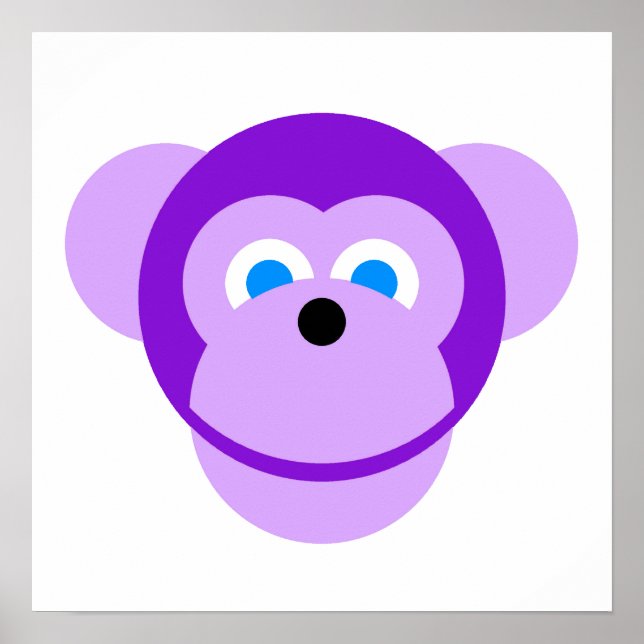 purple monkey poster (Front)