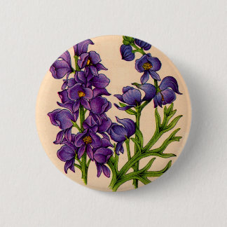 purple monkshoods purple monkshood button