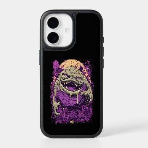 Purple Monster Dark Comic Aesthetic Phone Case