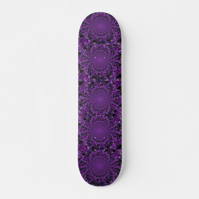 Purple Mood Skateboard Deck (Front)