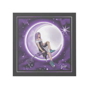 Purple Moon Child Gallery Wrap