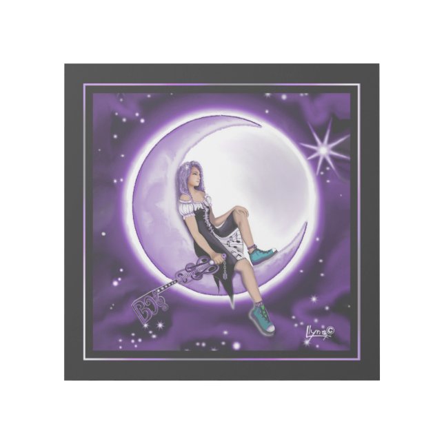 Purple Moon Child Gallery Wrap (Front)