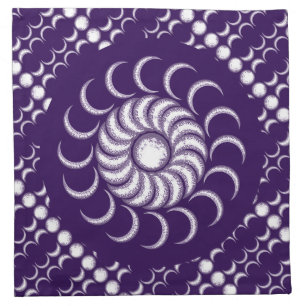 Purple Moon Child Napkins