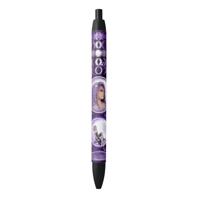 Purple moon child pen (Front Vertical)