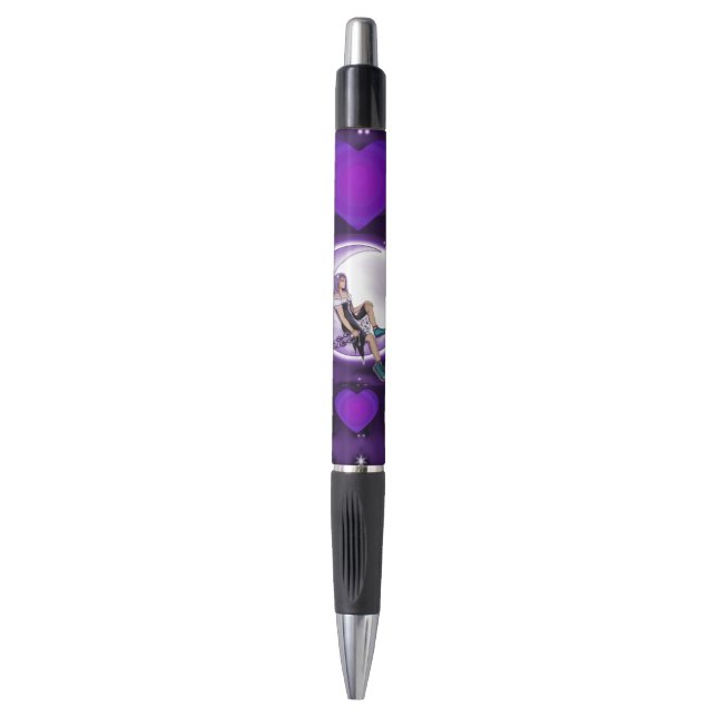 Purple moon child pen (Front Vertical)