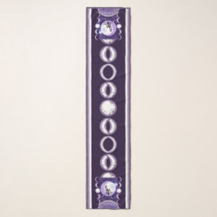 Purple Moon Child Scarf